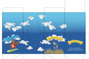 развертка кубарик