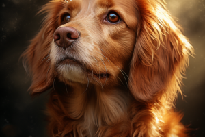 Рыжая собака