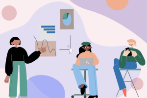 Иллюстрация в стиле "флэт"