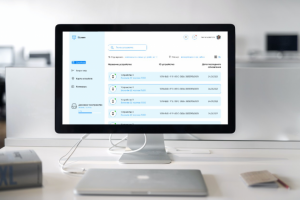 Дашборд для главной страницы личного кабинета.