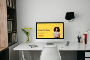 Landing page для компании "Улыбка в коробке"