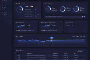 Разработка интерфейса-сайта для криптокошелька