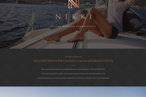 Разработка сайта для люкс отдыха