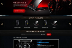 Разработка сайта для компании игровой перефирии