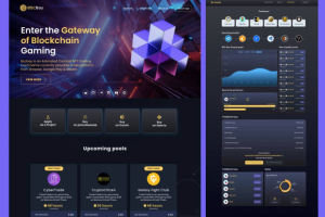 Разработка лендинга для крипто проекта