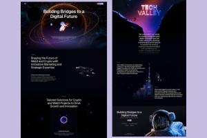 Разработка лендинга для WEB3 проекта