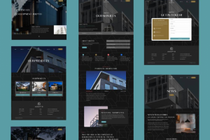 Разработка лендинга для компании люкс аппартаментов