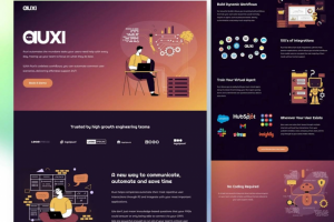 Разработка лендинга IT компании