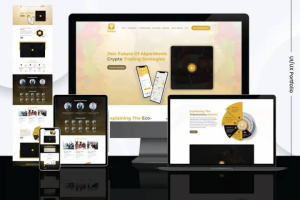 Разработка лендинга трейдерской компании