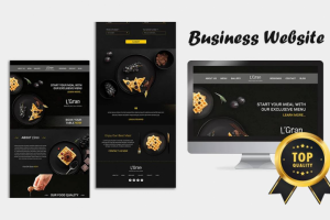 Разработка лендинга для ресторана