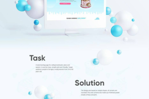 Разработка сайта для производителя тортов