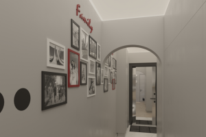 Прихожая с историей семьи