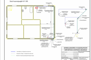Проект жилого дома (газоснабжение)