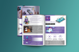 Буклет для студии 3D графики Starcatcher