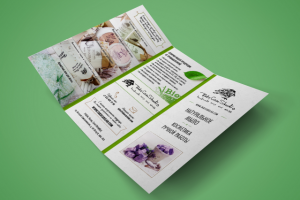 Буклет натуральной косметики