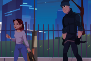 "Преследователь" метафорическая карта.