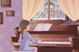 "Фортепиано" метафорическая карта.