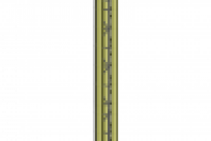 Опора газохода котельной