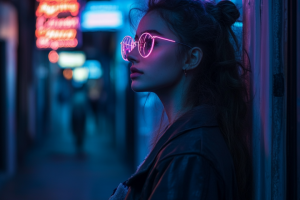 неоновая улица