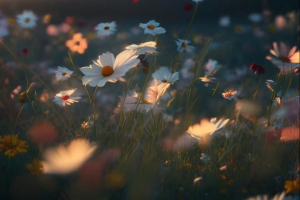 Цветочное поле