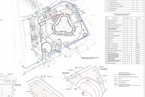 План благоустройства (фрагмент)