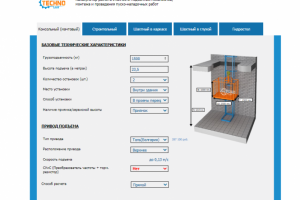 Калькулятор расчета стоимости подъемных механизмов,монтажа и ПНР