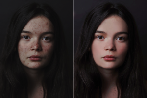 Глубокая ретушь фото