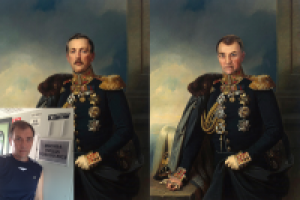 коллаж. замена лица