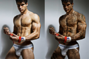 наложение текстуры