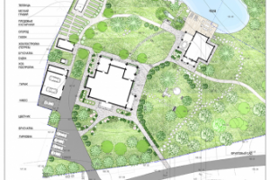 Схема благоустройства участка