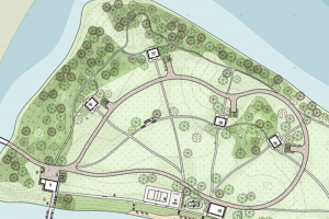 Схема генплана острова