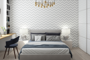 Дизайн - проект квартиры 63 кв.м ЖК Богородский-спальня