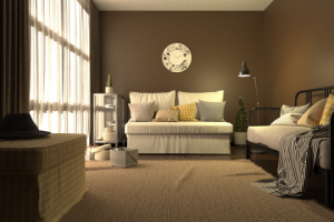 комната с икеевской мебелью