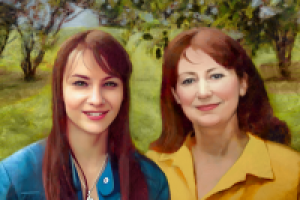 Ольга с Мамой