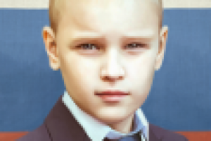 мальчик триколор