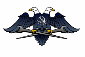 орёл с заливками