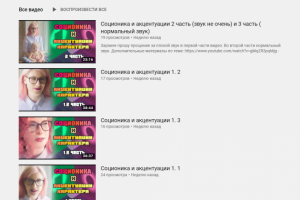 Обложки для серии видео по соционике