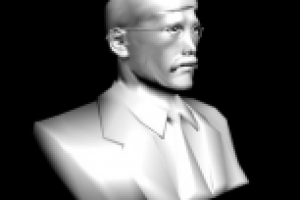 3D модель национального деятеля