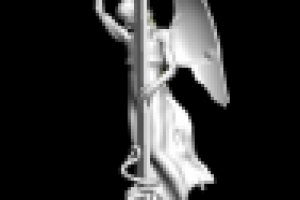 3D модель ангела