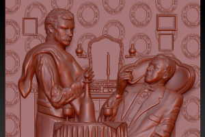 Плакетка для фаната советского Шерлока Холмса и Ватсона