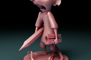 крыс статуэтка