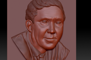 Никулин барельеф