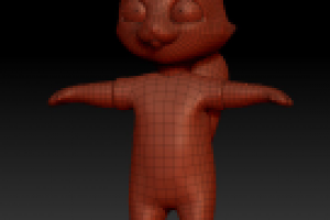 Кот под анимацию сетка 8000 фейсов