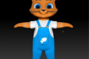 Кот под анимацию