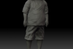 Хьюго. Модель под 3d печать.