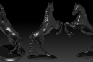 Конь статуэтка