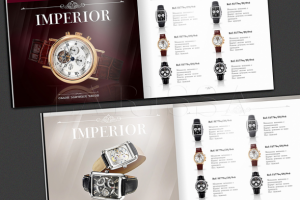 Дизайн каталога часов (конкурсная работа)