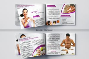 Буклет для велнес-центра ЭФФЕКТ БАБОЧКИ