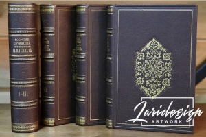 Переплёт собрания сочинений Н.В. Гоголя