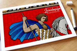 Фреска Герб РФ